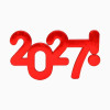 ÓCULOS 2027 Vermelhos